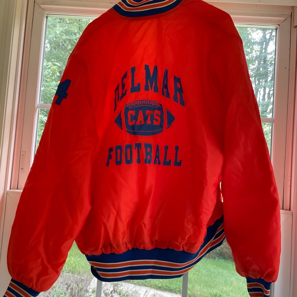Vintage football varsity jacket